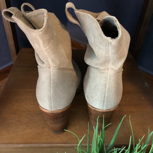 Alberto Fermani Chiara Italian Suede Ankle Boots Slouchy Euro 40 Size 8 - Picture 4 of 9